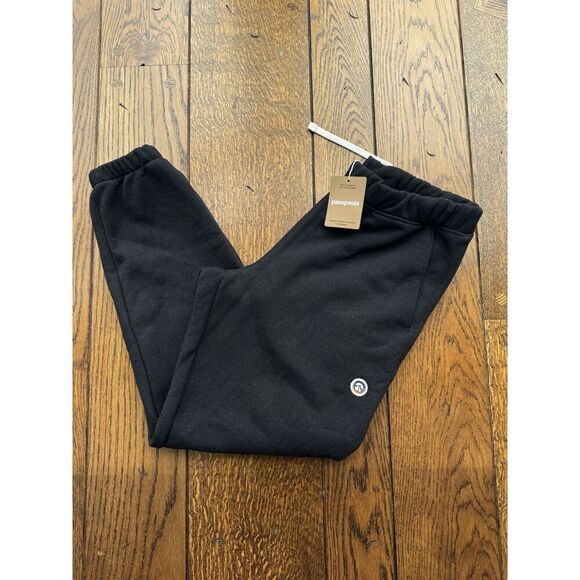 Patagonia Women's Fitz Roy Icon Uprisal Sweatpants Ink Black NWT Size XS - Picture 1 of 11